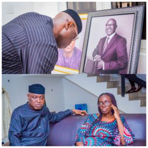 Oyebanji pays condolence visit to Speaker Afuye’s family