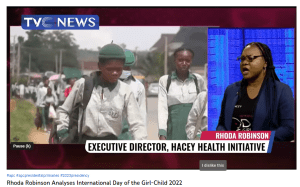 Rhoda Johnson on Girl Child