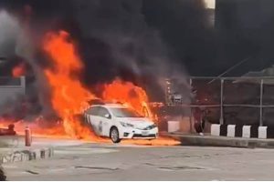 Lives lost as fire guts RRS vehicle in Lagos