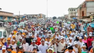 Mammoth Crowd Storm Ehima As Kogi APC Unveils Candidates