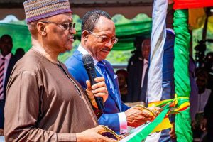 Buhari on Border Post