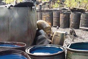 Navy on Stolen Crude