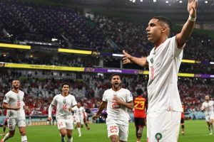 Morocco beat Belgium