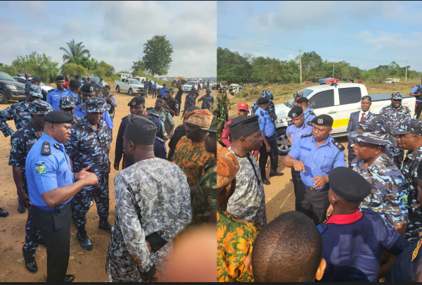 Oyo CP visits Lagos-Ibadan expressway