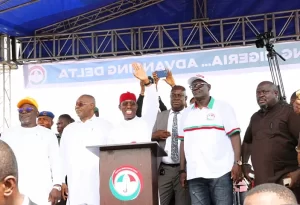 PDP inaugurates PDP Campaign council, Ibori, Uduaghan absent