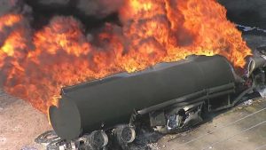 Fuel laden tanker explodes in Ibadan
