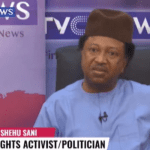 2023: CDS statement a wake up call for Nigerians to defend democracy-Shehu Sani