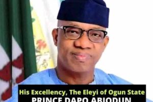 GOVERNOR ABIODUN ON 2023