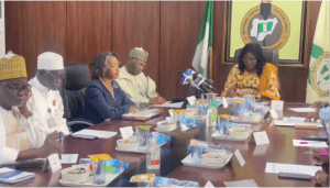 INEC chairman meets with acting Director General of NYSC