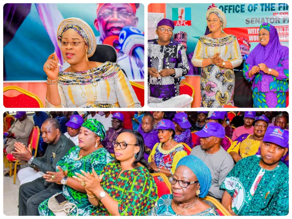 Oyebanji’s wife, APC Chair, unveil door-to-door campaign for Tinubu