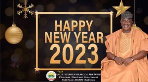 Ekiti State ALGON Chairman Greets Nigerians at New Year