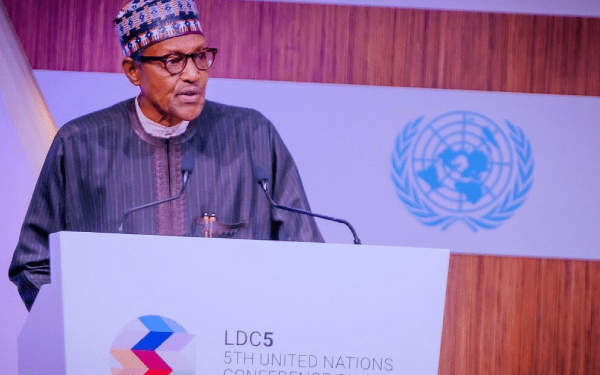 Buhari seeks duty-free market access for least developed countries