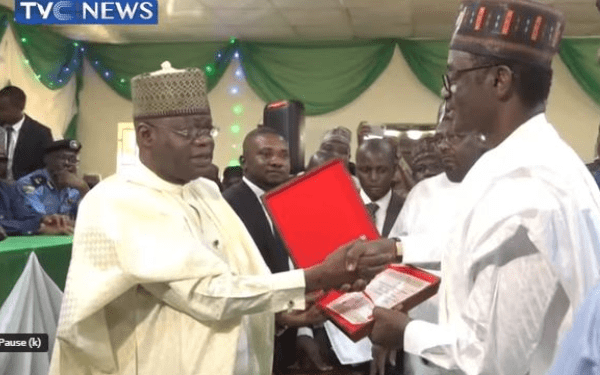 Yobe Gov, Assembly members receive certificates of return