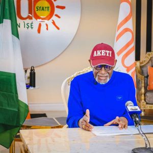 Ondo State Governor, Rotimi Akeredolu