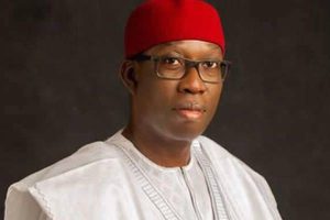 Gov. Okowa Inspects Storm Drainage Project in Owa Alero