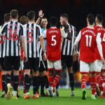 ARSENAL BEAT NEWCASTLE 2-0 TO REMAIN IN EPL TTLE RACE