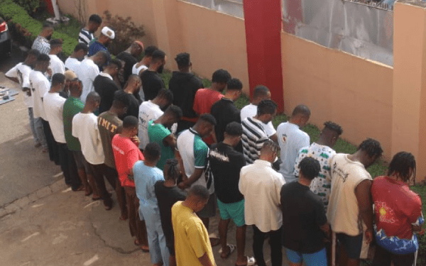 EFCC arrests 44 suspects for alleged internet fraud in Benin