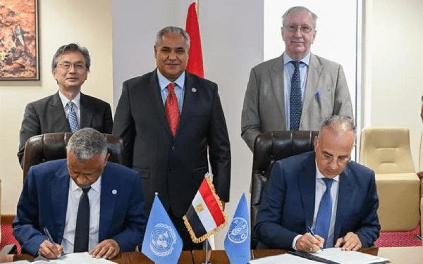 Egypt signs three agreements with UNFAO to address water scarcity