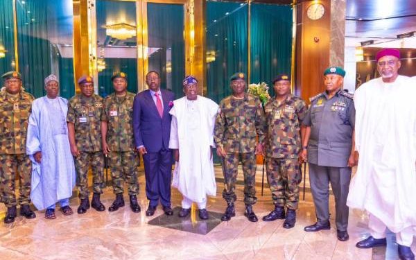 President Tinubu retires all Service Chiefs, appoints New Ones