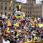 Thousands in Columbia protest reforms by leftist President Petro