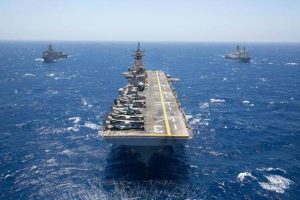 US NAVY ON SOUTH CHINA SEAS