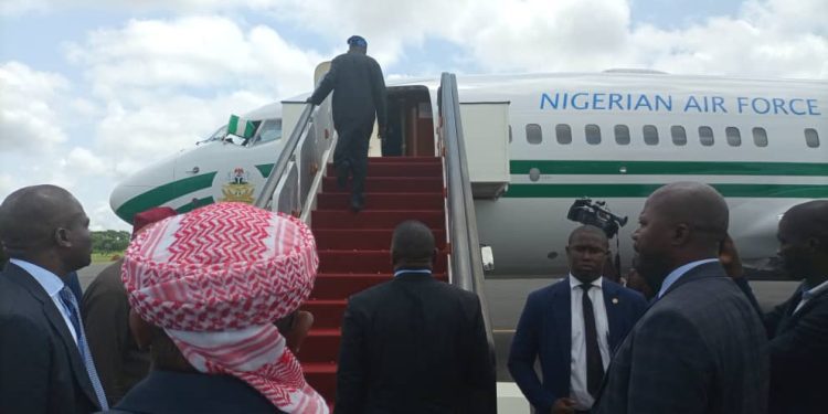 President Tinubu departs Guinea-Bissau for Nigeria