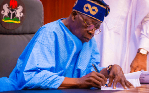 Tinubu signs