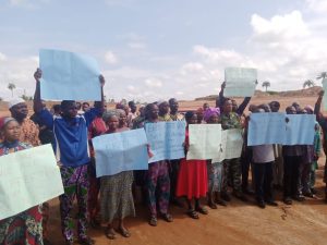 Affected farmers demand payment of compensation from Govt