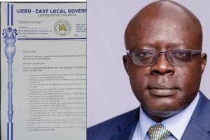 Ijebu East Councillors suspend embattled Wale Adedayo as chairman