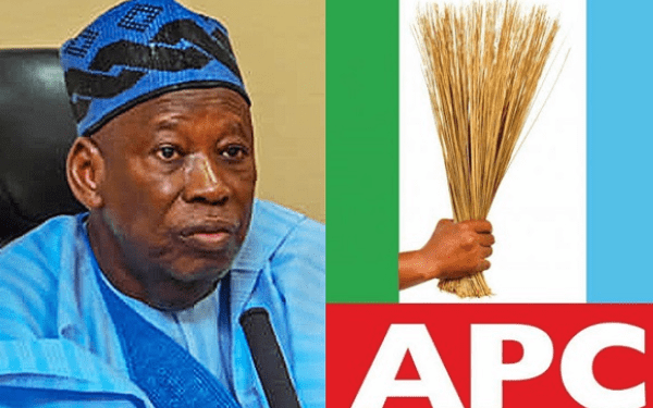 Abdulahi Umar Ganduje has emerged as the new APC Chairman.
