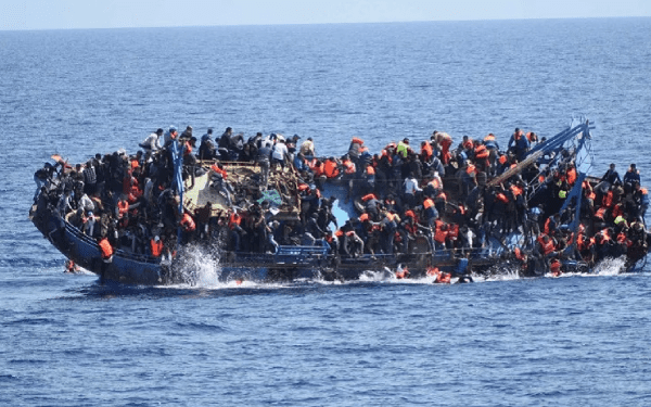 41 migrants feared dead after boat capsizes off coast of Italy