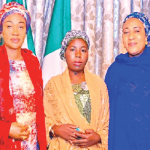 First Lady, Oluremi Tinubu welcomes rescued Chibok Girl