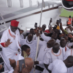 Jubilation in Benin as Oba Ewuare II returns from Europe