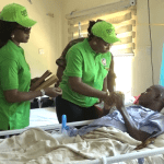 Wounded Soldiers at Army Hospital receive support from DEPOWA
