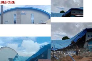 Pastor dead as church collapses in Benue