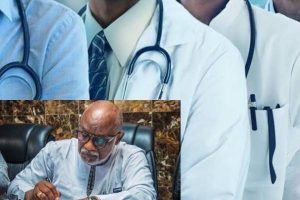Ondo approves approves 100% Hazard Allowance for Doctors, other health workers