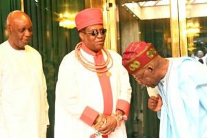 President Tinubu celebrates Oba of Benin at 70