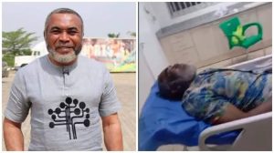 First lady visits visits ailing nollywood actor, Zack Orji