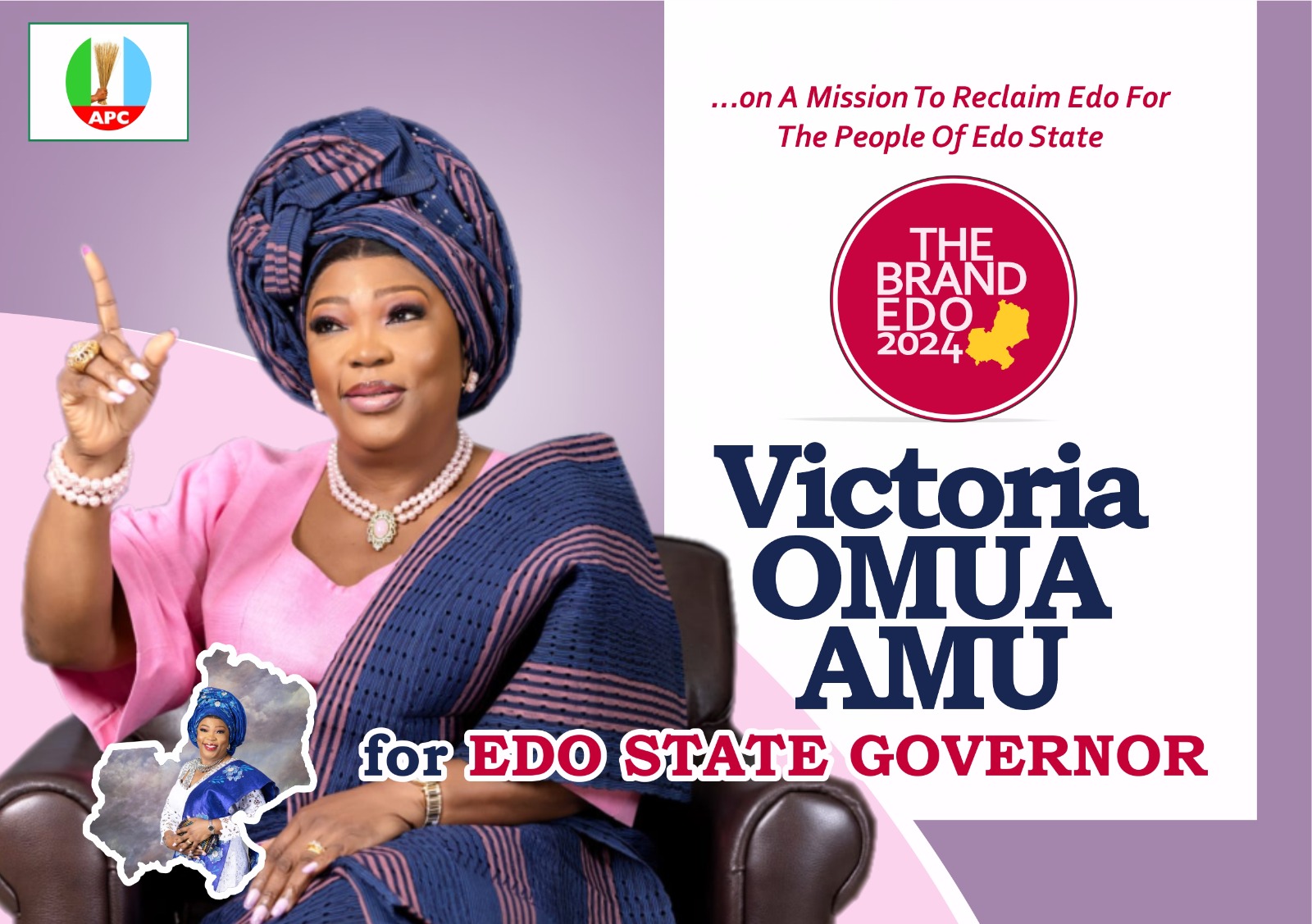 Edo 2024: I will win APC Governorship Primary, Victoria Amu declares