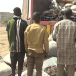 Navy seizes three trailers loaded with stolen railway tracks in Kaduna