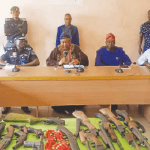 Ogun: At least 48 cultists in Sagamu renounce membership, surrender arms