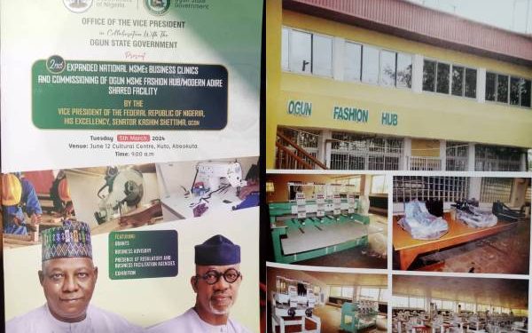 Shettima inaugurates Modern Adire shared facility In Abeokuta