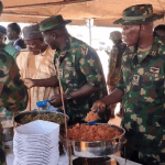 COAS Taoreed Labgaja holds Eid-el-fitr Luncheon with troops in Niger