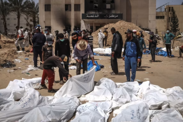 BM İnsan Hakları Yüksek Komiseri Turk, Gazze'deki iki hastanede toplu mezar olduğu yönündeki haberlerden 'dehşete düştü'