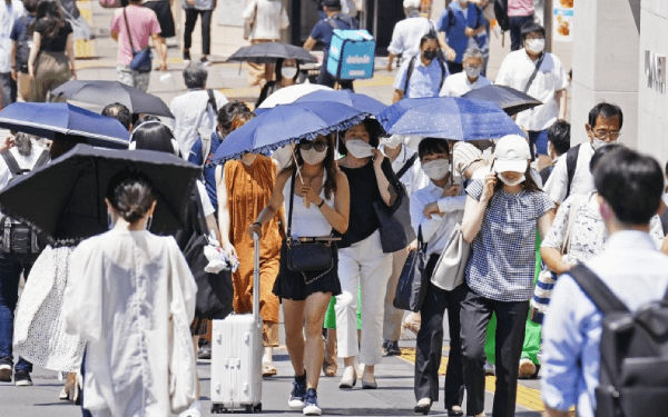 Japan authorities say over 120 persons died from heatwave in July
