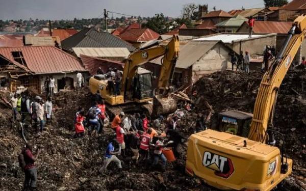 Rescue Efforts Continue At Ugandan Dumpsite After 17 Deaths