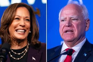 BREAKING: Kamala Harris names Tim Walz as running mate