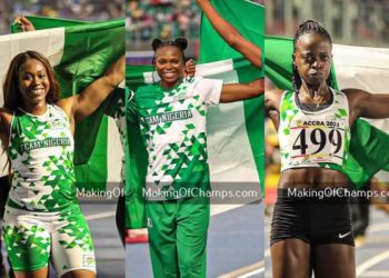 Team Nigeria Athletes Continue Quest For Medals In Athletics