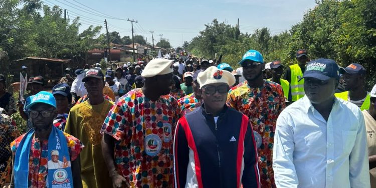 Ondo guber: Agbi leads one million March in support of Aiyedatiwa