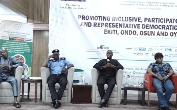 Ondo guber: Civil society, security agencies, others rally against vote-buying